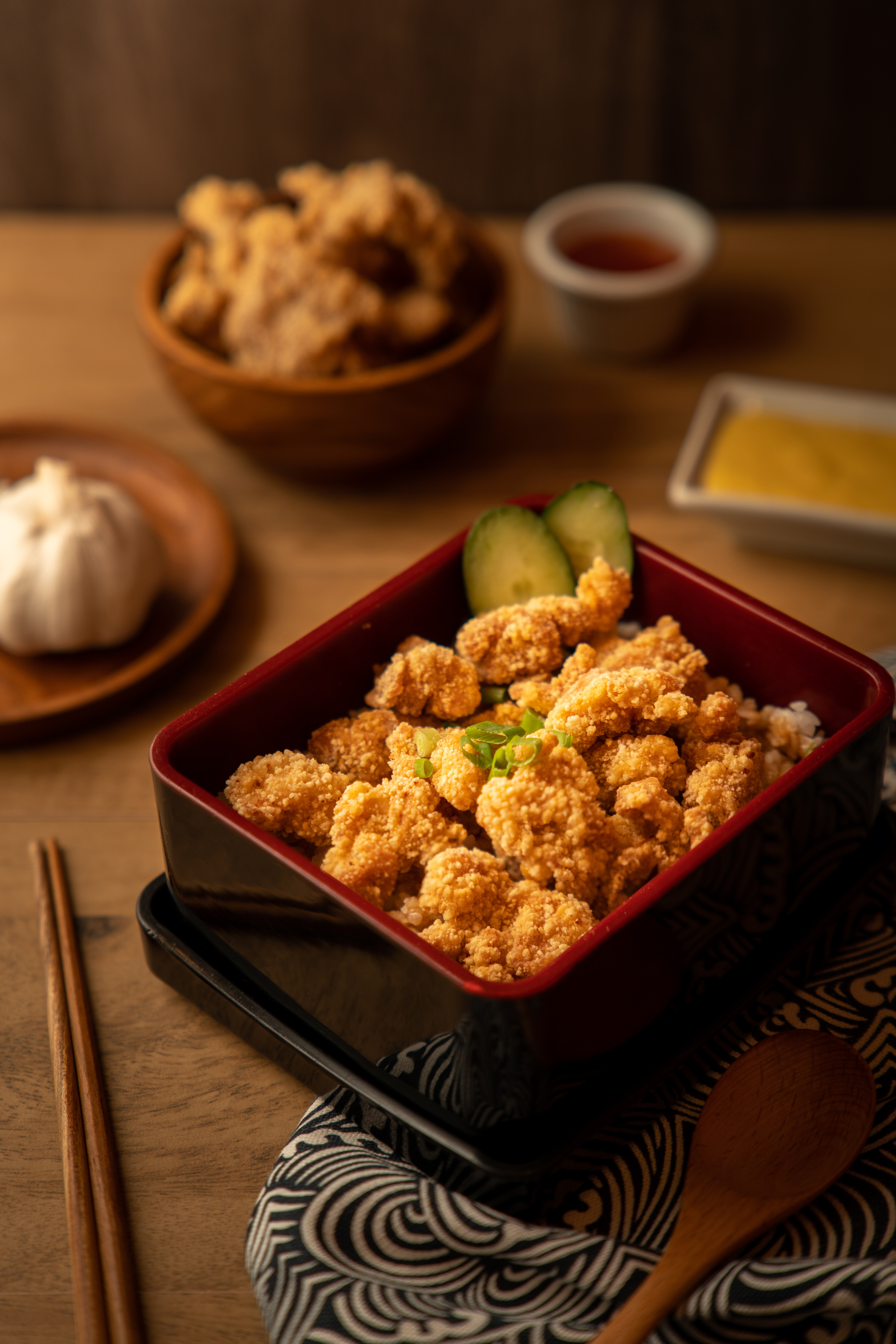 Popcorn Chicken Bento